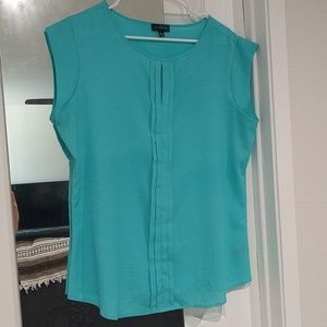 The Limited blue blouse